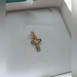 10K Gold Cross Pendant